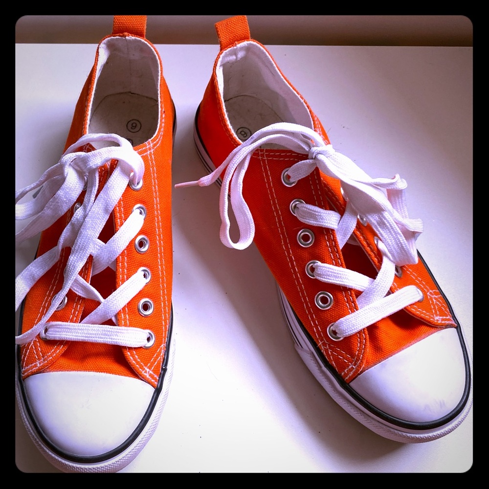 Orange Sneakers 🎃🎃 Child Size